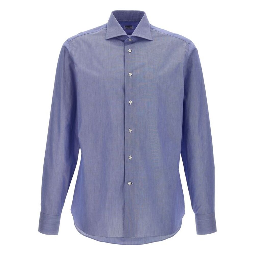 Borriello Men 'Falso Unito' Cotton Shirt